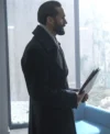 The Handmaids Tale Joseph Fiennes Black Wool Coat