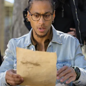 The Librarians The Next Chapter S01 Bluey Robinson Denim Jacket