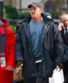 The Man with the Bag 2025 Alan Ritchson Black Jacket