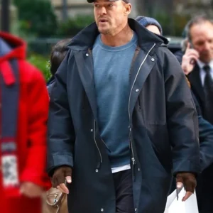 The Man with the Bag 2025 Alan Ritchson Black Jacket