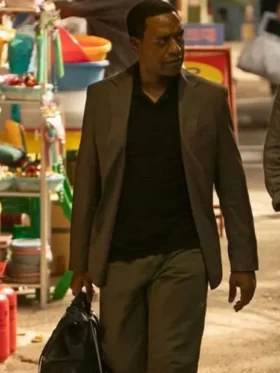 The Old Guard 2 Chiwetel Ejiofor Brown Blazer