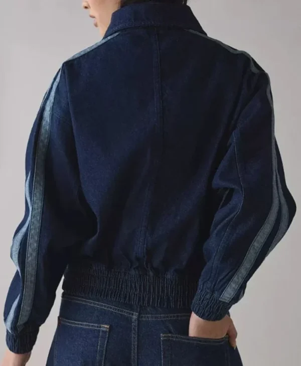 The Pitt S01 Isa Briones Blue Denim Jacket