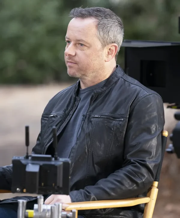 The Rookie S07 Alexi Hawley Black Leather Jacket