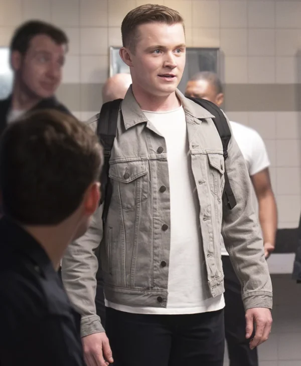 The Rookie S07 Patrick Keleher Grey Denim Jacket