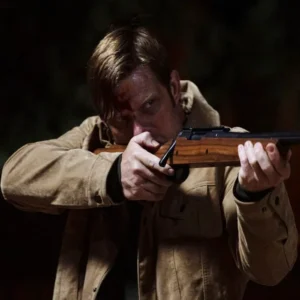 The Stranger in My Home Chris Carmack Brown Jacket Side