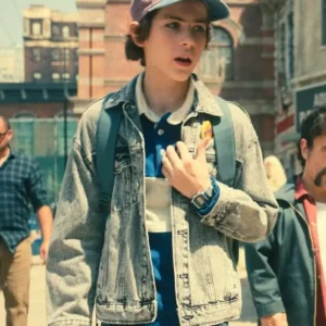 The Toxic Avenger Jacob Tremblay Denim Jacket Side