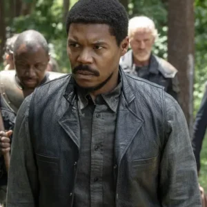 The Walking Dead Dead City S02 Gaius Charles Leather Vest