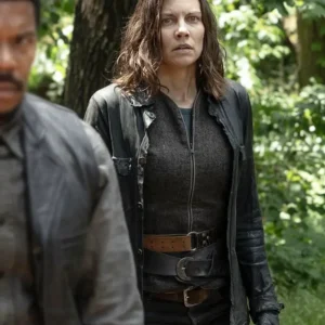 The Walking Dead Dead City S02 Lauren Cohan Black Jacket