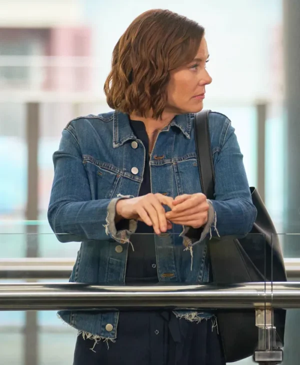 To Barcelona Forever Ashley Williams Denim Jacket Side