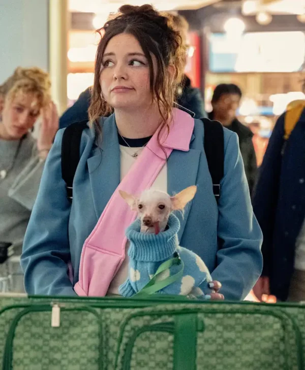 Too Much S01 Megan Stalter Blue Coat