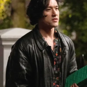 Too Much S01 Will Sharpe Black Leather Jacket