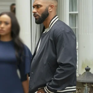 Tyler Perry's Duplicity 2025 Tyler Lepley Varsity Jacket