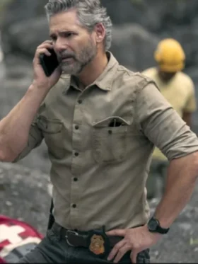 Untamed S01 Eric Bana Beige Shirt