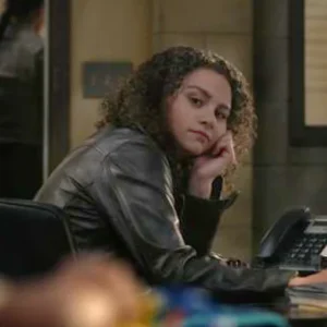 Untamed S01 Lily Santiago Black Leather Jacket