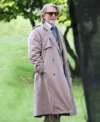 Wake Up Dead Man 2025 Daniel Craig Trench Cotton Coat