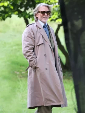 Wake Up Dead Man 2025 Daniel Craig Trench Cotton Coat