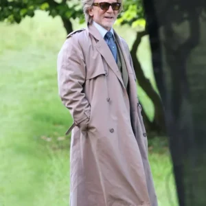 Wake Up Dead Man 2025 Daniel Craig Trench Cotton Coat