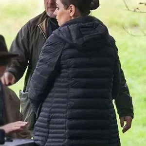 Wake Up Dead Man Mila Kunis Puffer Jacket