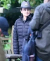 Wake Up Dead Man Mila Kunis Puffer Jacket Back