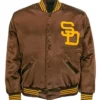 1969 San Diego Padres Brown Bomber Jacket