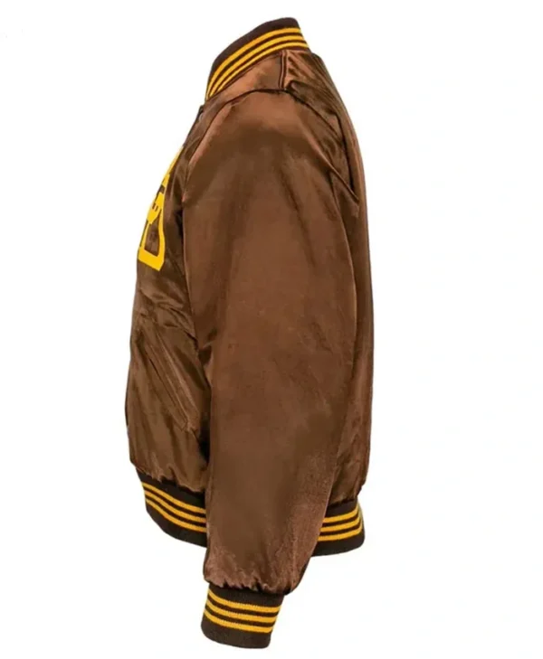 1969 San Diego Padres Brown Bomber Jacket For Sale