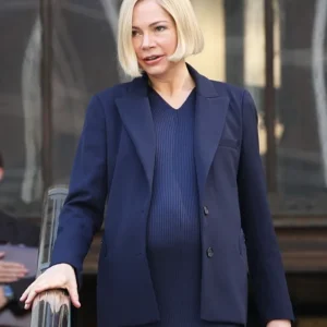 A Place in Hell Michelle Williams Blue Blazer Side