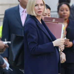 A Place in Hell Michelle Williams Blue Suiting Blazer