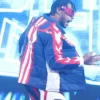 AEW All In Texas Kevin Knight Blue Bomber Jacket