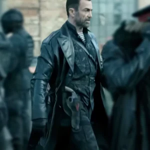 Afterburn Daniel Bernhardt Black Leather Coat