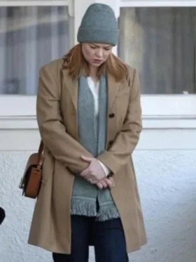All Her Fault Sarah Snook Wool Coat