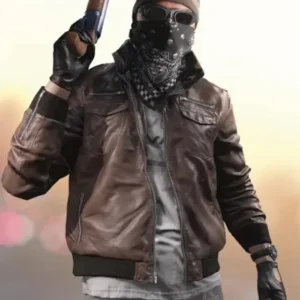 Battlefield 5 Death Dealer Brown Leather Jacket