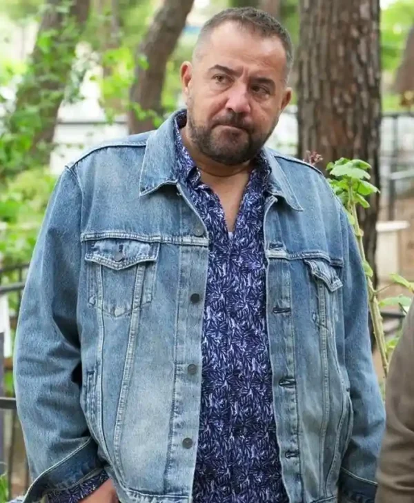 Bet Your Life S01 Ata Demirer Blue Denim Jacket