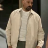 Beyond the Gates S01 Elon Hawthorne Beige Cotton Jacket