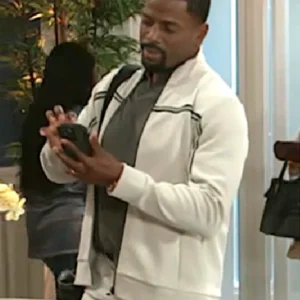 Beyond the Gates S01 Maurice Johnson Beige Track Jacket