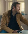 Black Mirror S07 Chris O'Dowd Brown Jacket