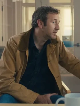 Black Mirror S07 Chris O'Dowd Brown Jacket