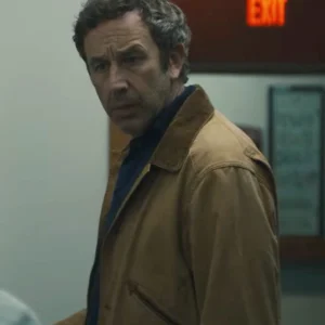 Black Mirror S07 Chris O'Dowd Brown Cotton Jacket