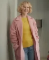 Black Mirror S07 Rosy McEwen Pink Trench Coat