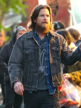 Black Rabbit Jason Bateman Denim Jacket Side