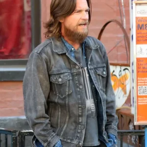 Black Rabbit Jason Bateman Black Denim Jacket