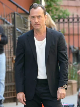 Black Rabbit Jude Law Black Blazer Back