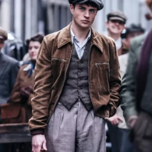 Bookish S01 Connor Finch Brown Jacket