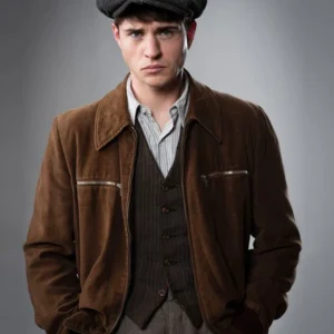 Bookish S01 Connor Finch Brown Cotton Jacket