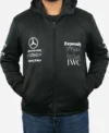 Brad Pitt F1 Black Fleece Hoodie