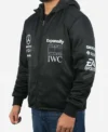 Brad Pitt F1 Black Fleece Hoodie For Sale