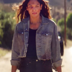 Burner Kacy Owens Blue Denim Jacket Side