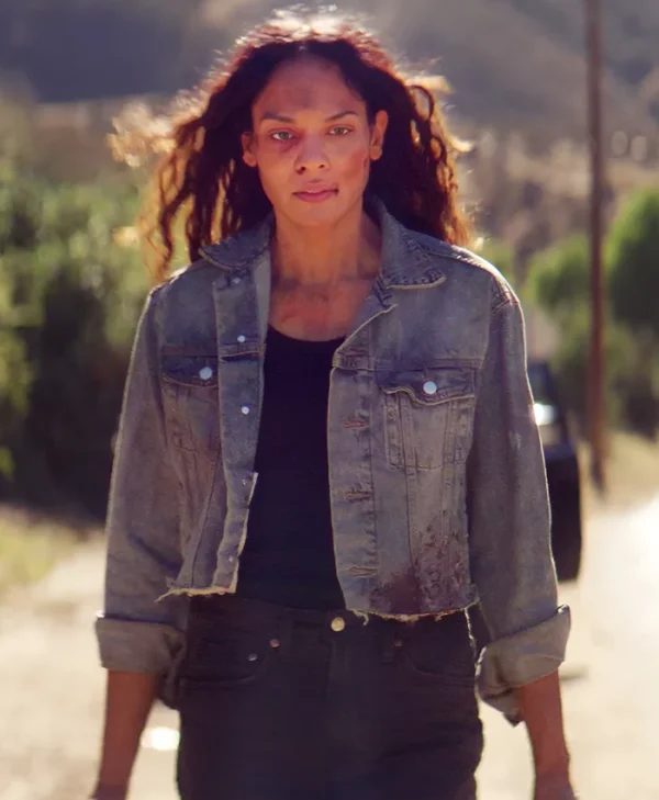 Burner Kacy Owens Blue Denim Jacket Side