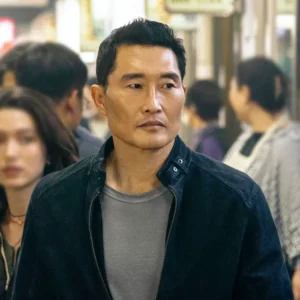 Butterfly S01 Daniel Dae Kim Suede Jacket Side