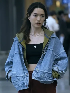 Butterfly S01 Reina Hardesty Blue Denim Jacket Side