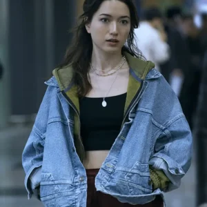 Butterfly S01 Reina Hardesty Blue Denim Jacket Side